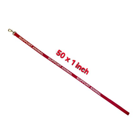 Official ESA Red Safety Vest with handle, reflective patches Size M & 5 FT Leash - Picture 3 of 5